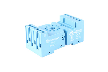90.03 FINDER 240V, 10A BASE DE RELEVOS